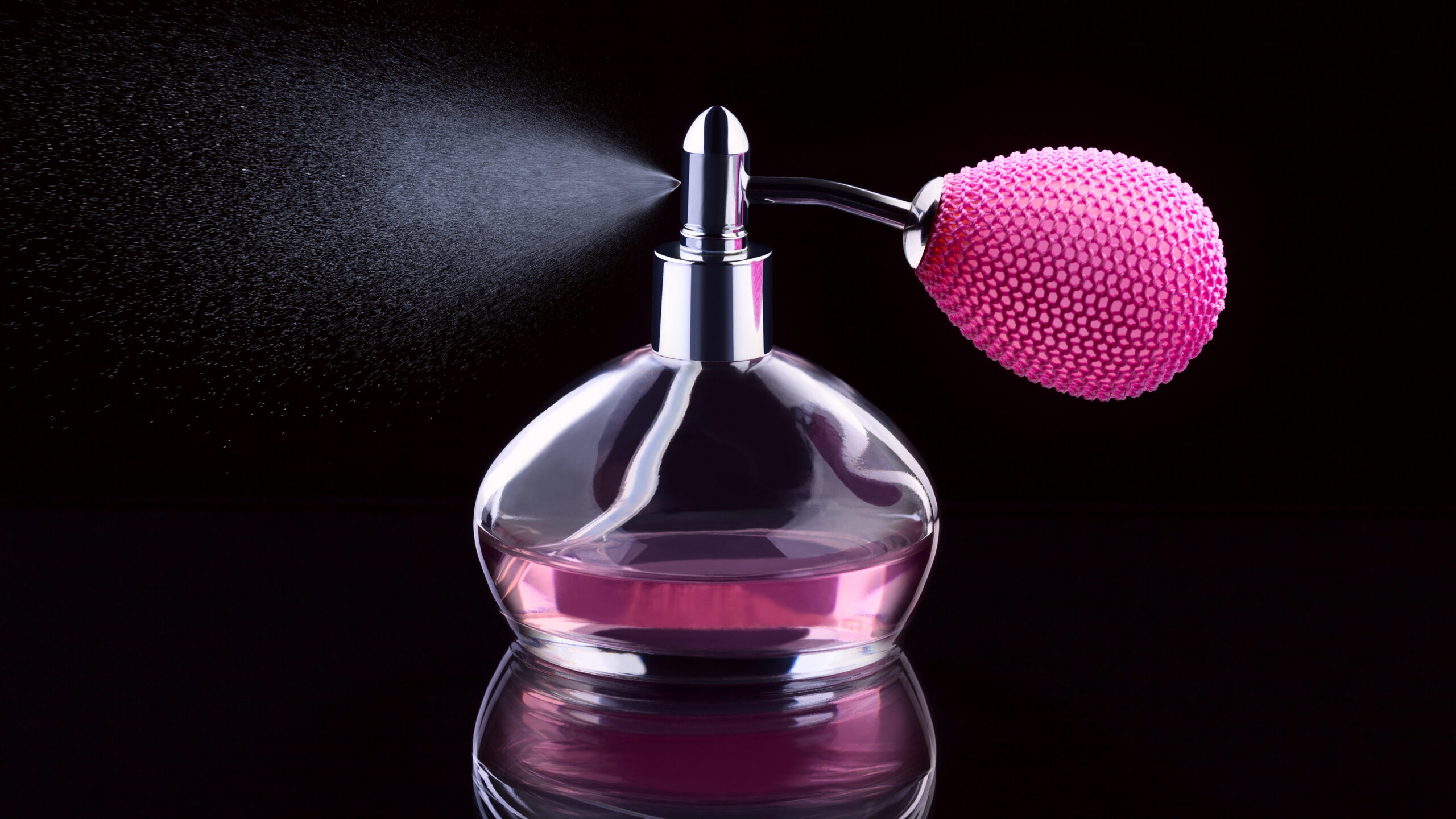 Luxury perfume campaign